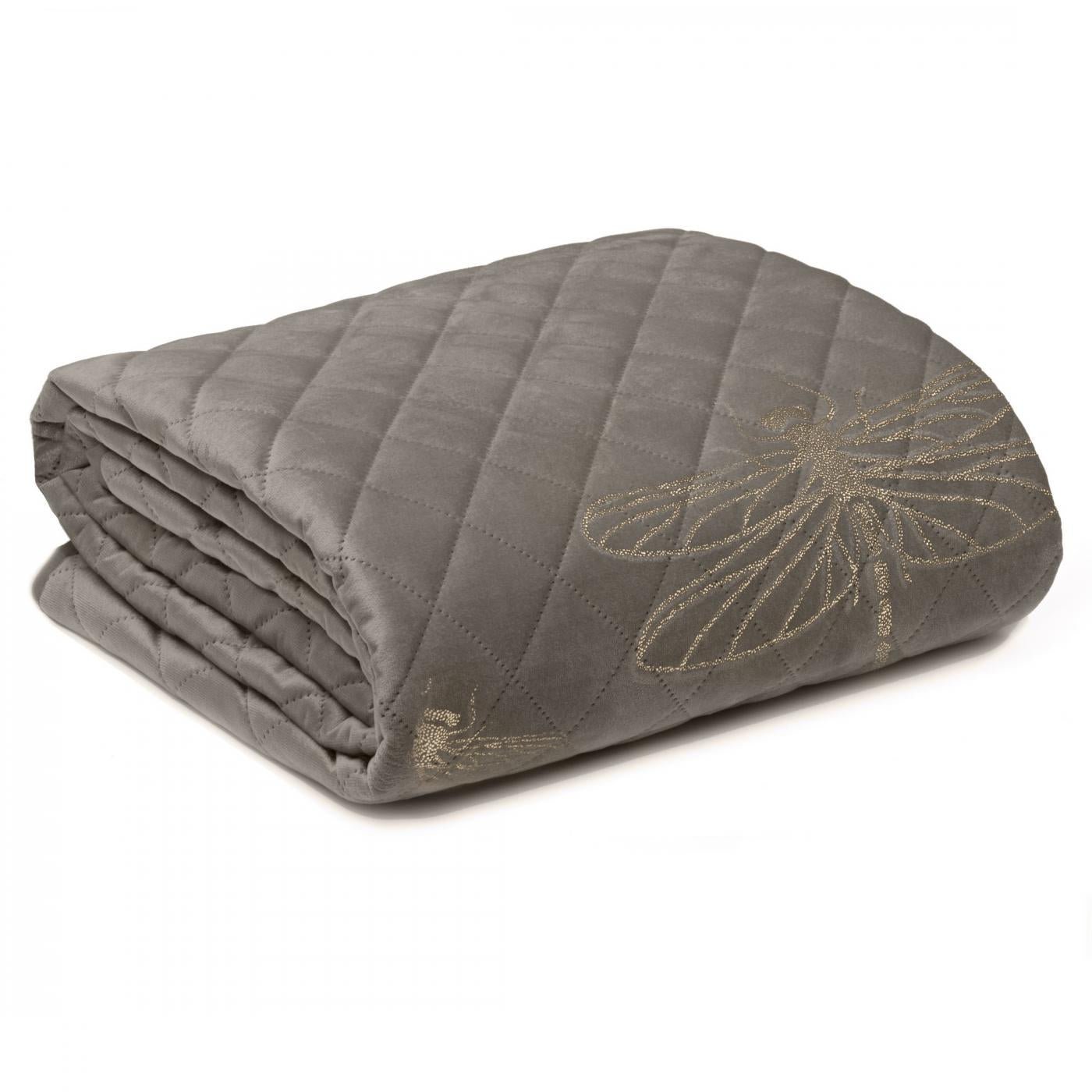 PREMIUM Tagesdecke aus Samt mit Libellenmotiv - Image 5