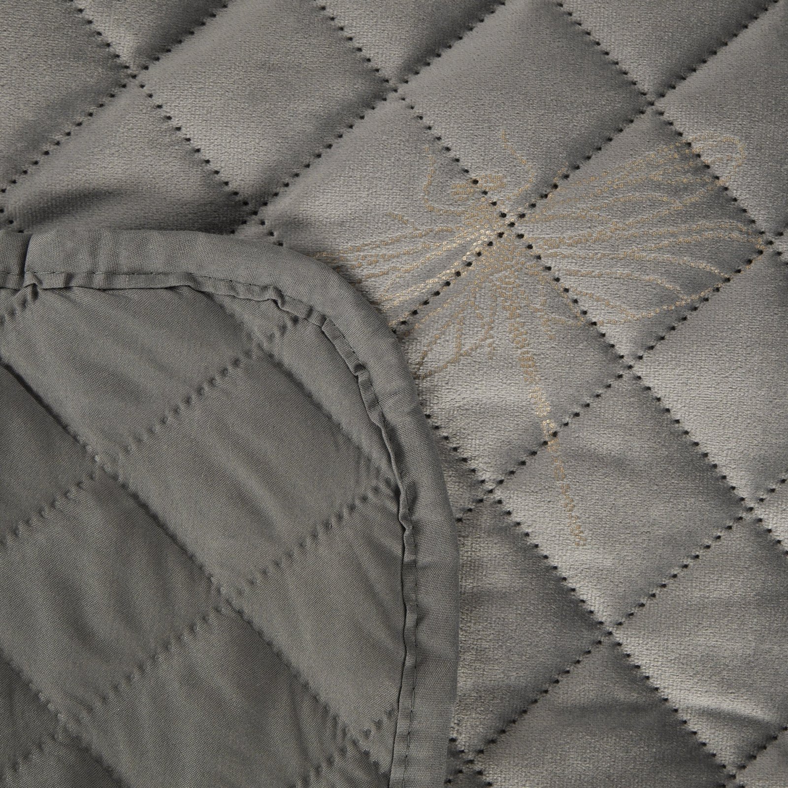 PREMIUM Tagesdecke aus Samt mit Libellenmotiv - Image 3