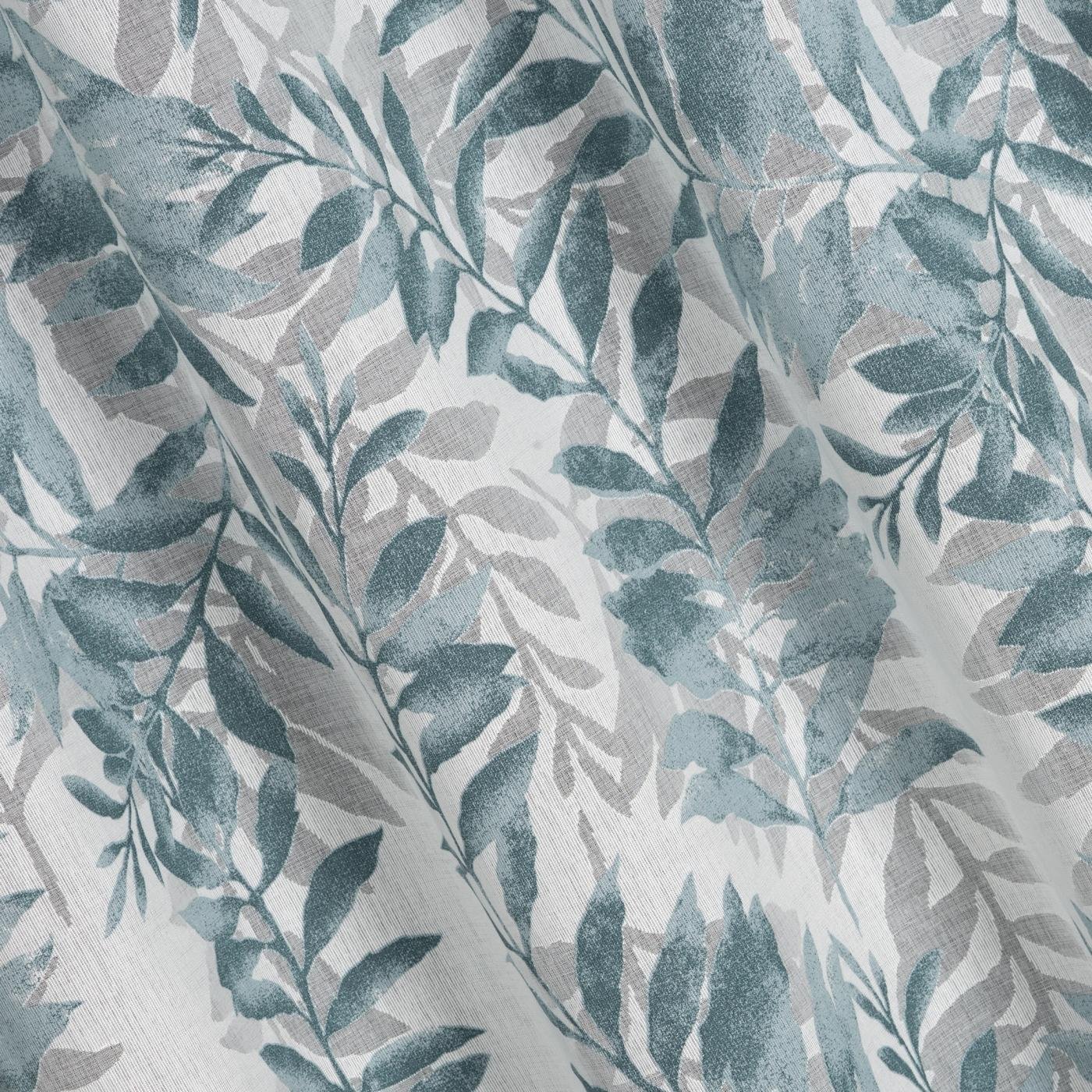 Gardine AIDA-Vorhang aus Etamine mit einem Blumen- oder Blättermotiven Ösen (2 St), halbtransparent, Jacquard - Image 4