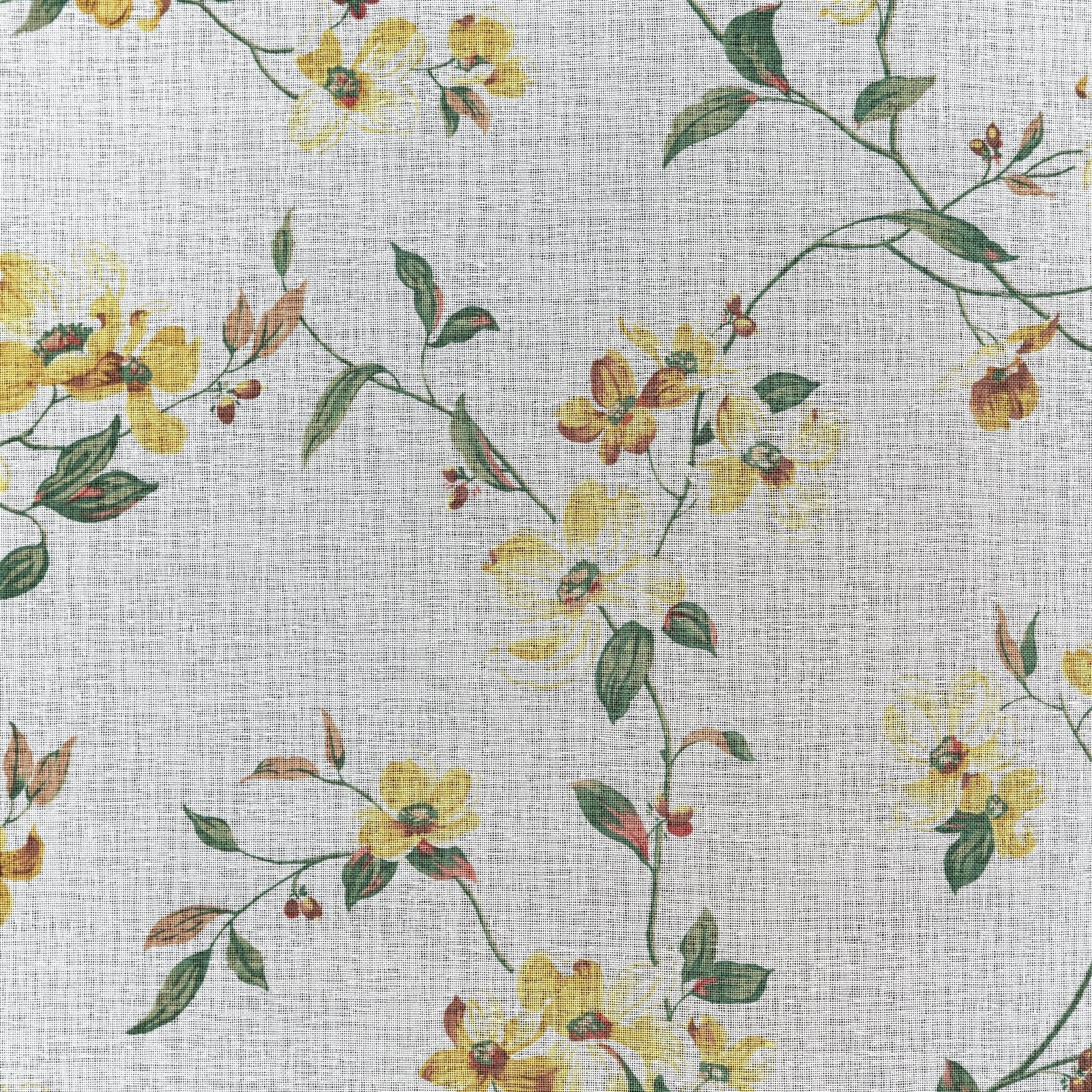 Gardine AIDA-Vorhang aus Etamine mit einem Blumen- oder Blättermotiven Multifunktionsband (2 St), halbtransparent, Etamine - Image 4
