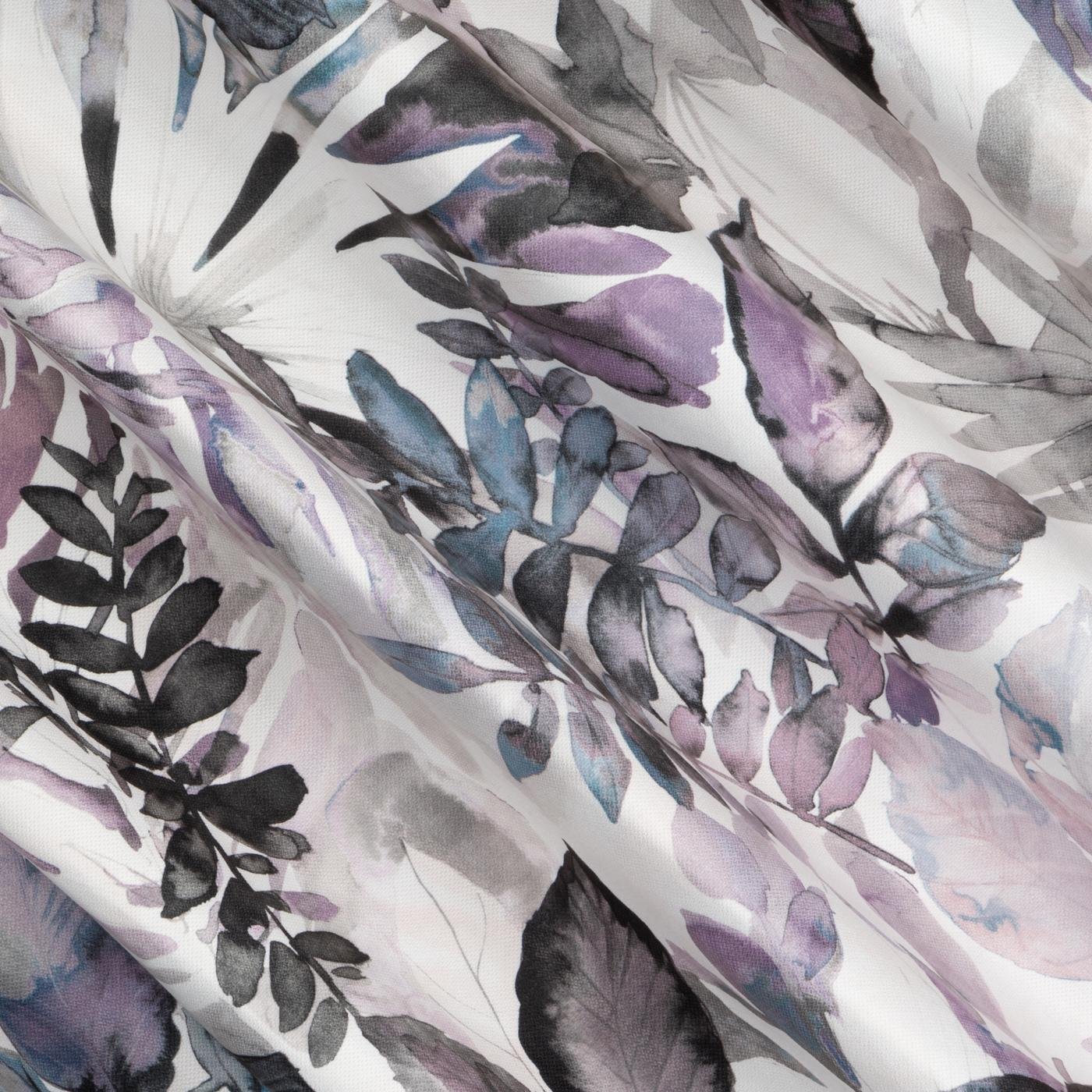 Gardine AIDA-Vorhang aus Etamine mit einem Blumen- oder Blättermotiven Stangendurchzug (2 St), halbtransparent, Natürlicher Stoffstruktur - Image 4