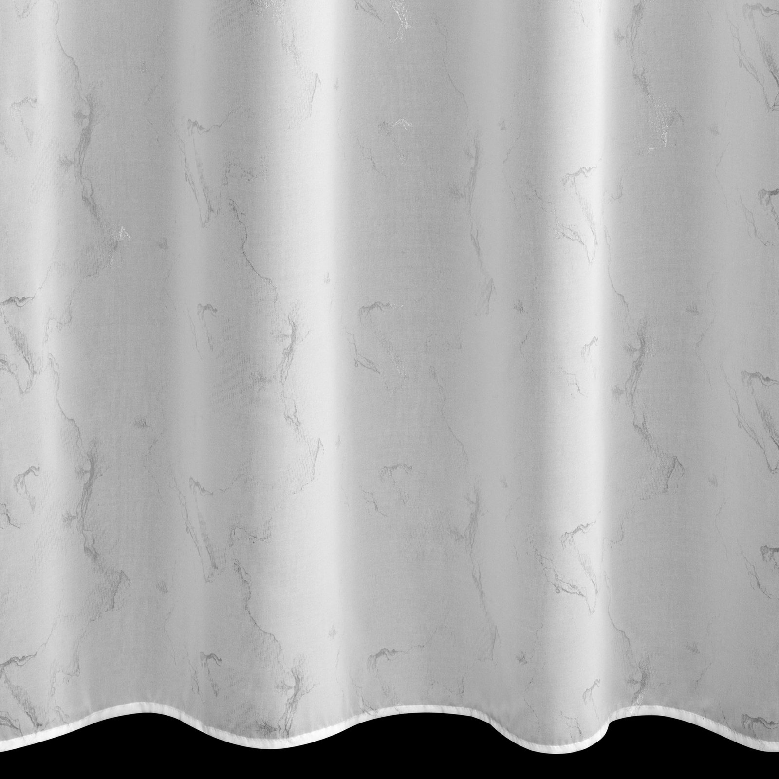 Gardine Iva-Vorhang aus Etamine mit Marmormuster Ă–sen (2 St), halbtransparent, Etamine - Image 4