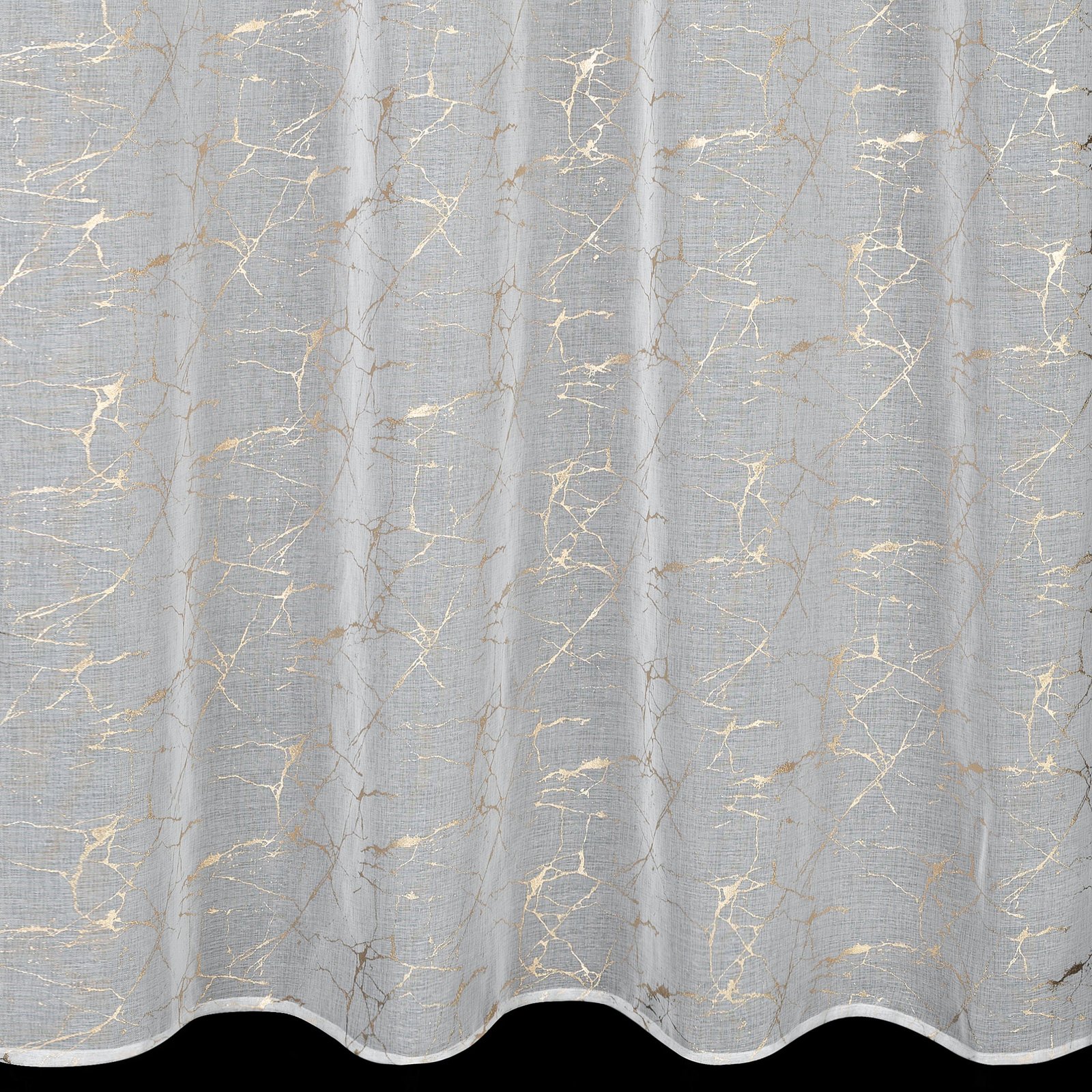 Gardine Iva-Vorhang aus Etamine mit Marmormuster Ă–sen (2 St), transparent, Etamine - Image 4