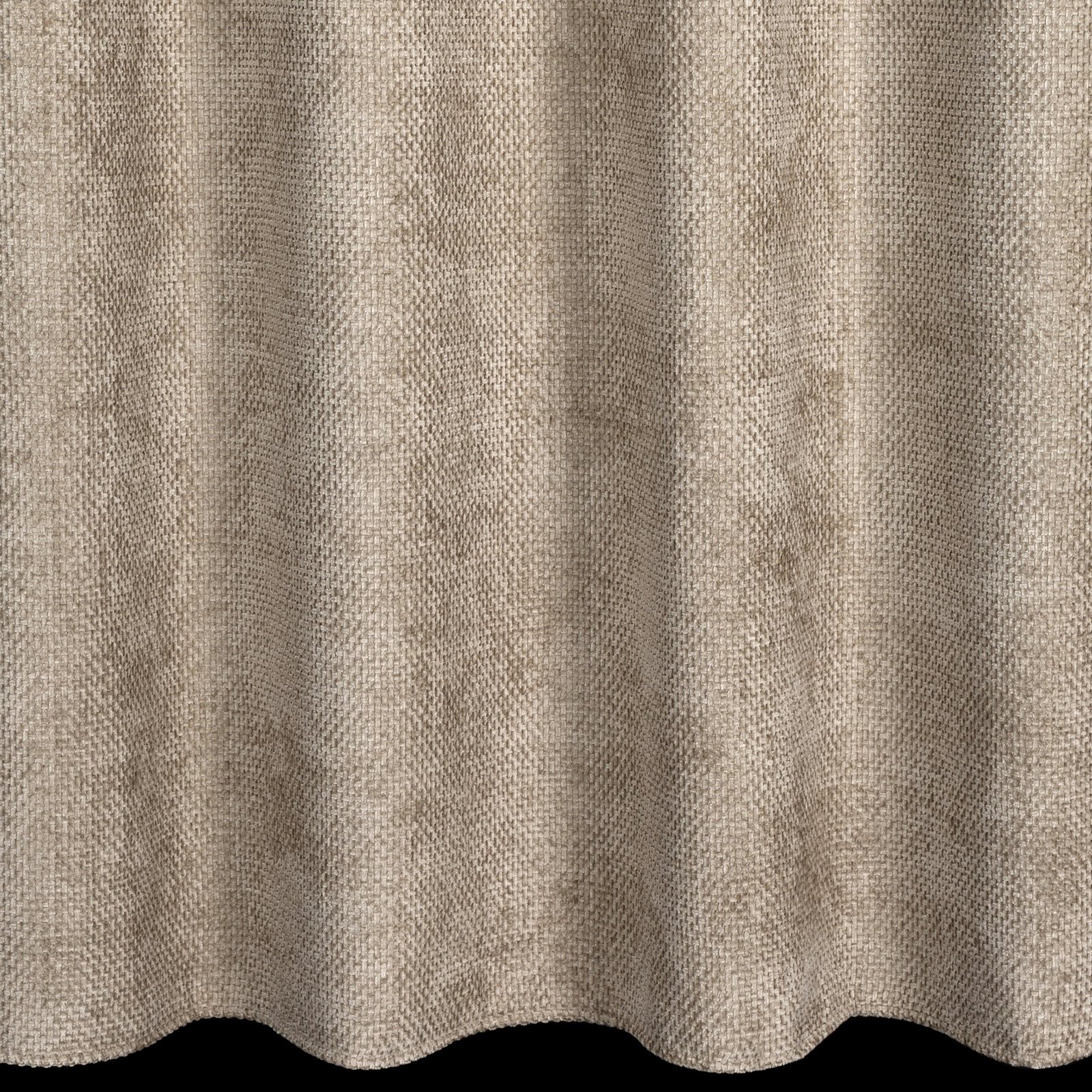 Einfarbiger ALETA-Vorhang aus Chenille,(2er Set), 135 x 250 cm , Ă–sen/Kreise - Image 4