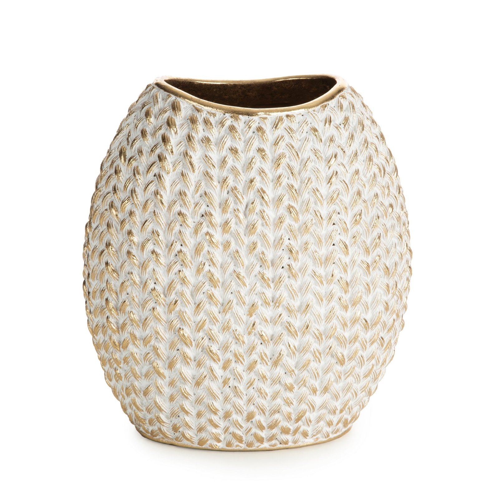 Dekovase MOLI in Gold, 18x20 cm - Image 2