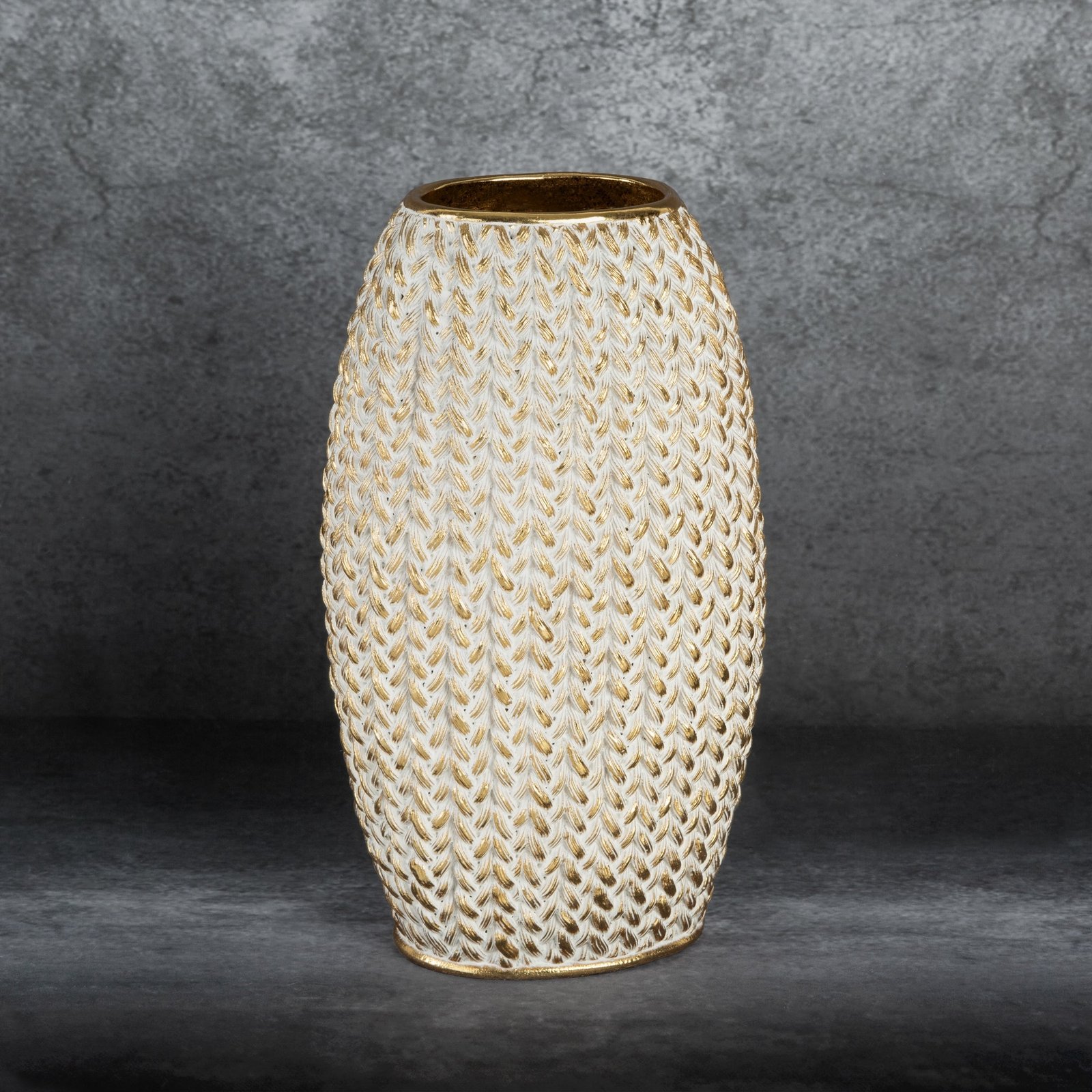 Dekovase MOLI in Gold, 18x20 cm - Image 3