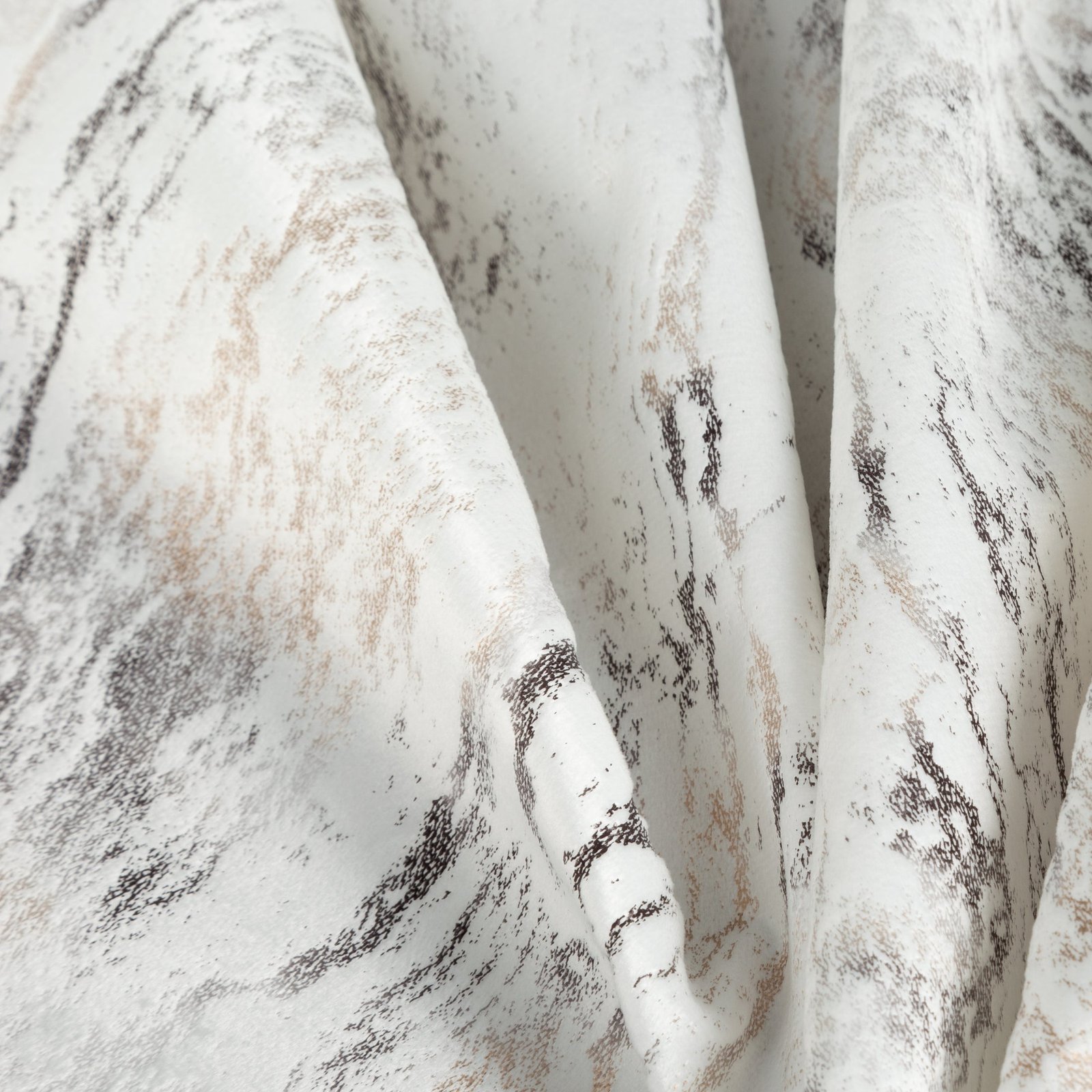 Fertigvorhang KORNELIA aus Samt, verziert mit einem glänzenden Aufdruck,(2er Set),40 x 250 cm, Ösen/Räder - Image 9